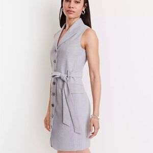 Gray Blazer Dress